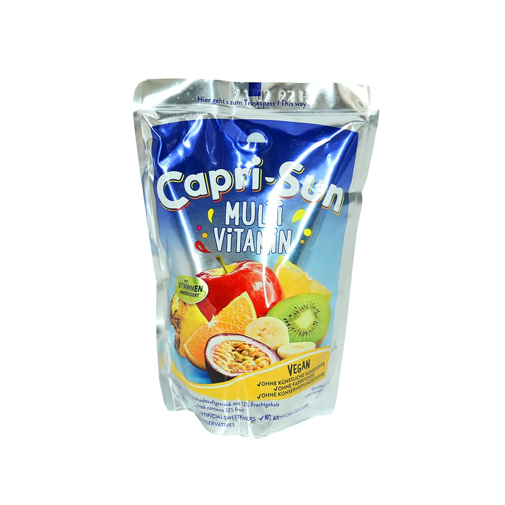 Capri-Sun Multivitamin 200 ml – napój owocowy bez konserwantów