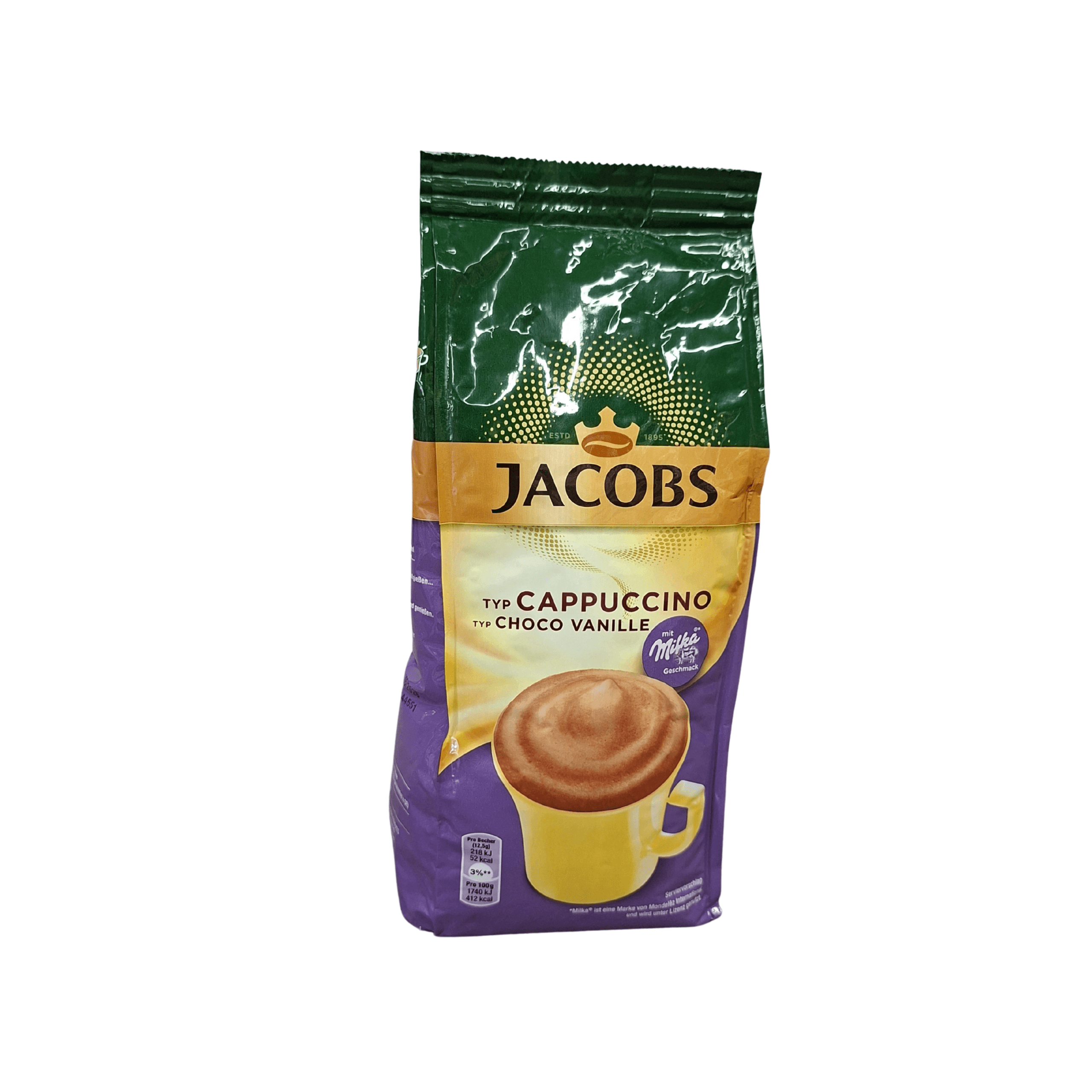 Kawa Jacobs Typ Cappuccino Choco Vanille 360 g