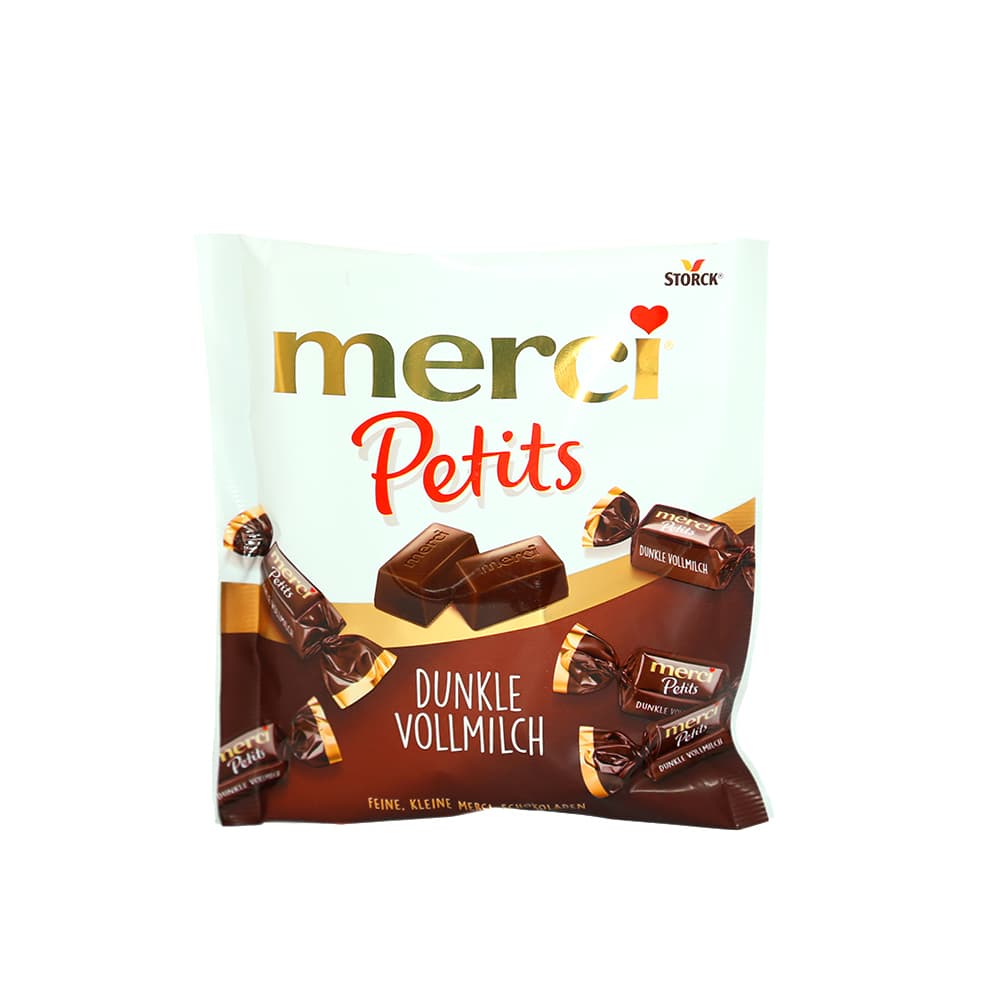 Czekoladki Merci Petits Dunkle Vollmilch 125 g