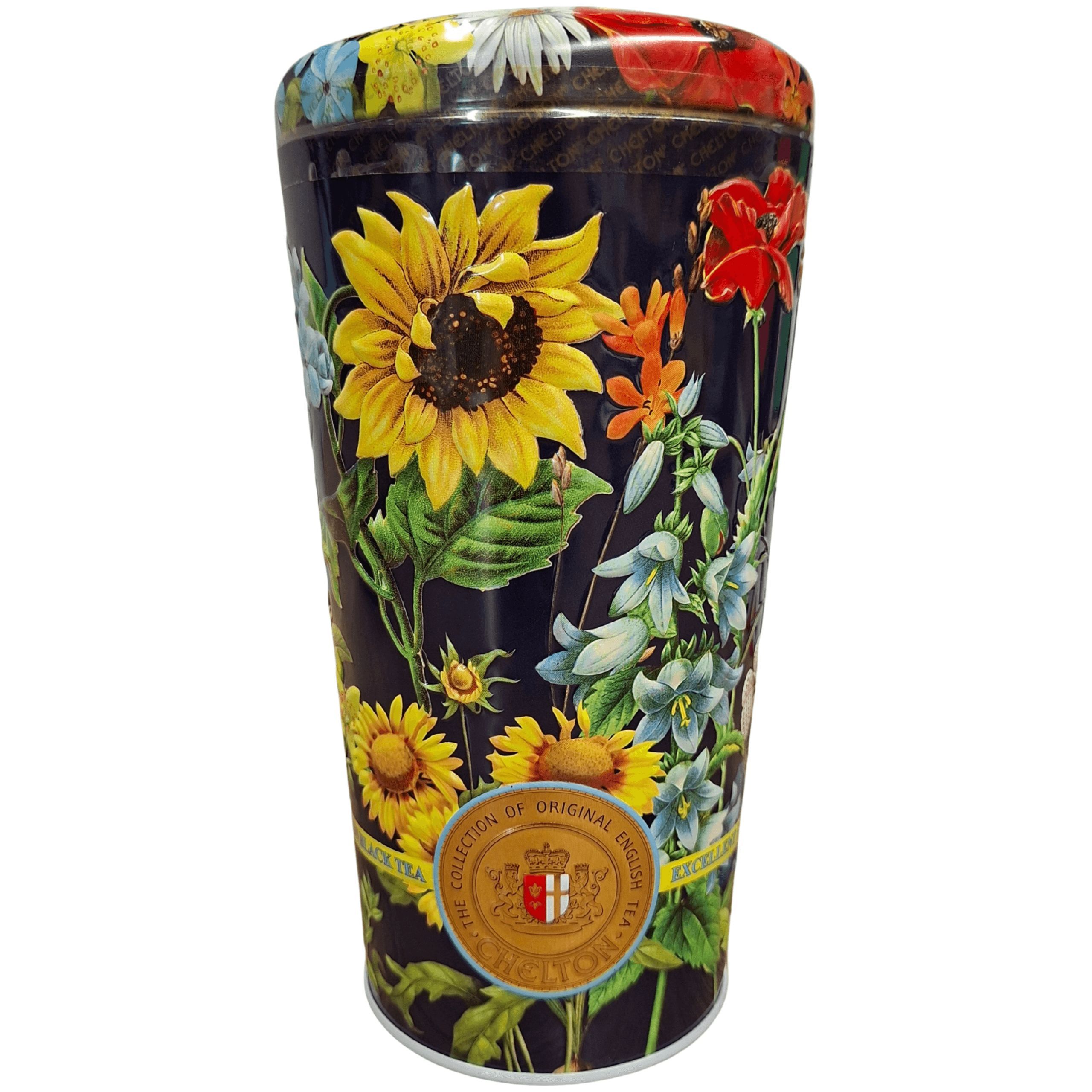 Herbata liściasta Chelton w ozdobnej puszce – motyw słoneczników premium 100 g
