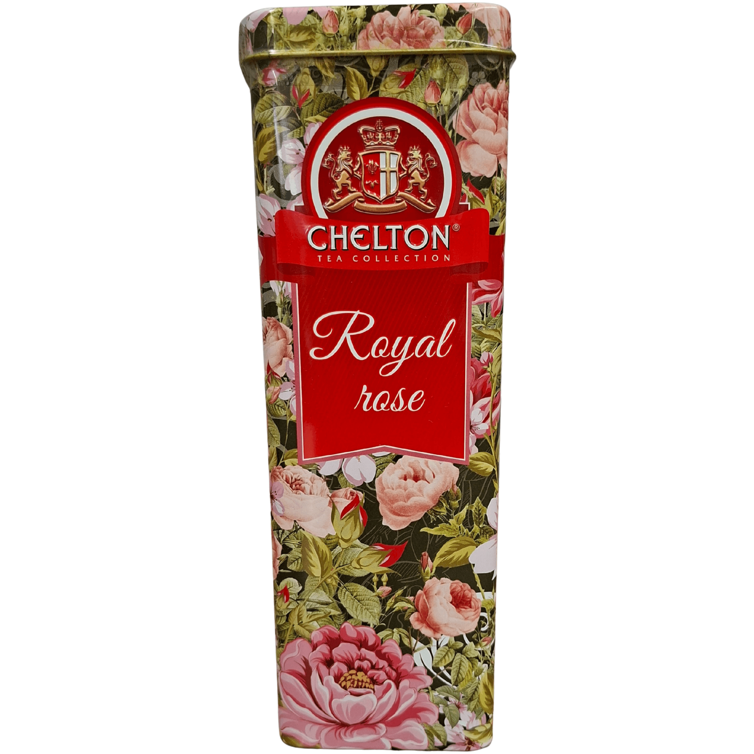 Herbata liściasta Chelton w ozdobnej puszce – motyw róż Royal Rose 100 g