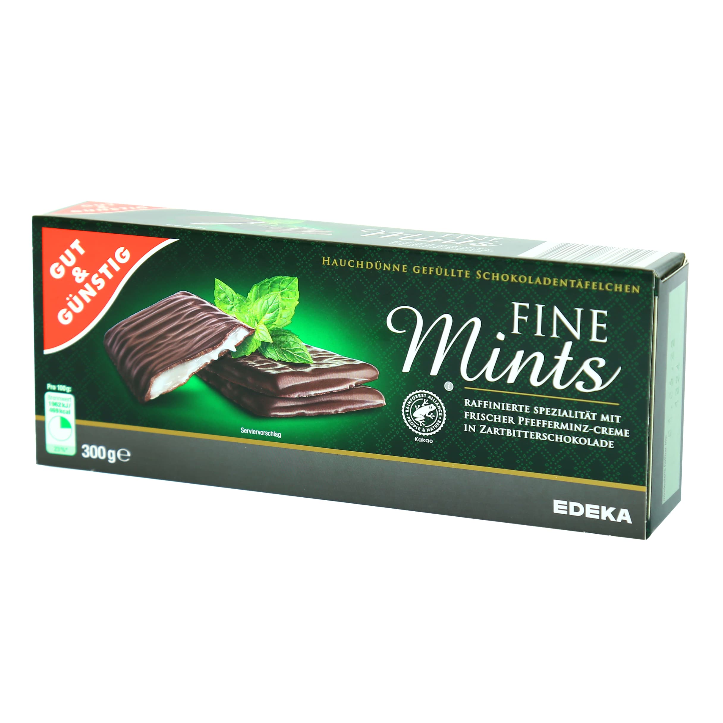 Czekoladki miętowe Gut & Günstig Fine Mints 300 g