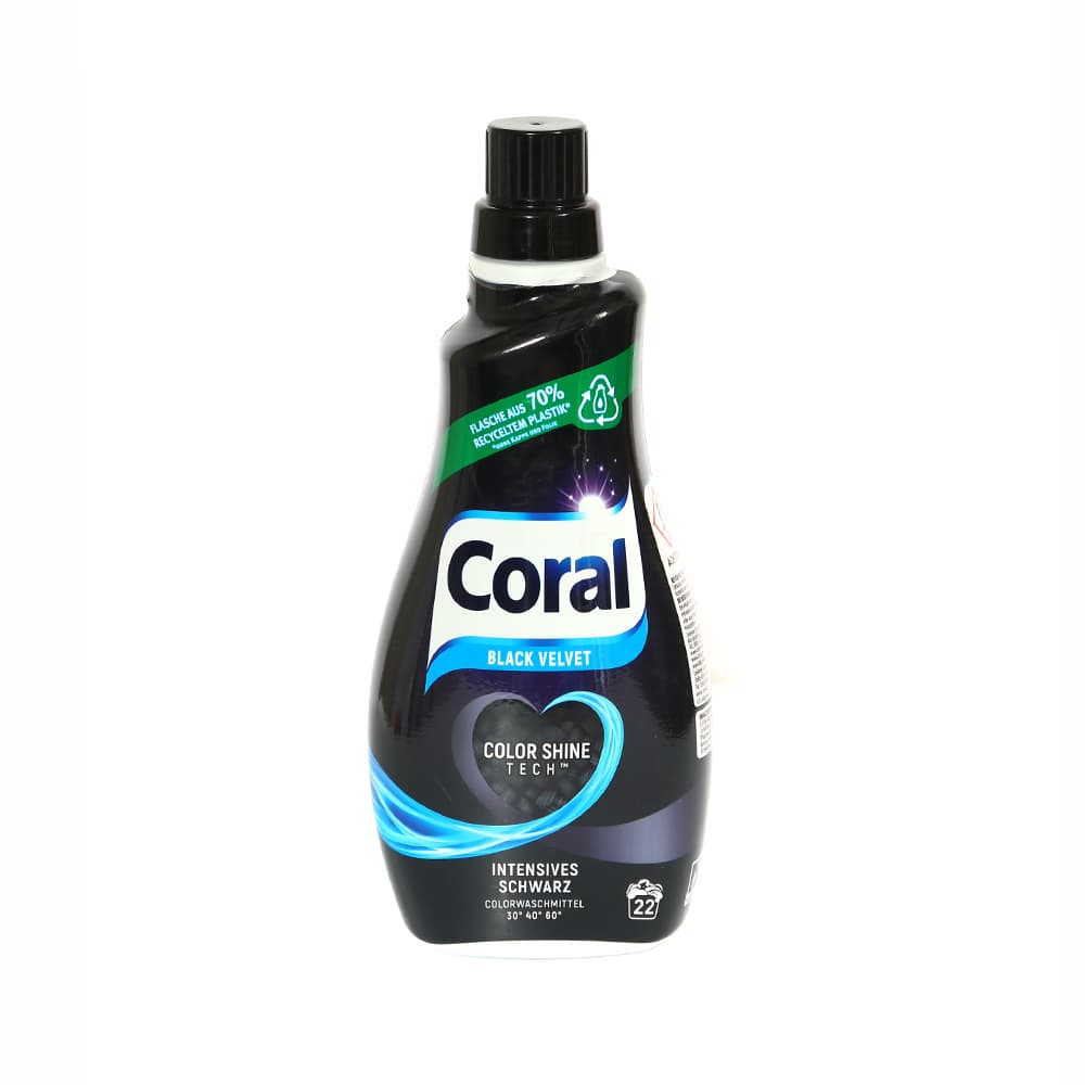 Płyn do prania Coral Black Velvet 1,1 L (22 prań)