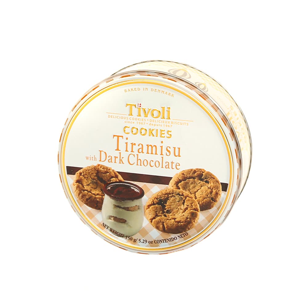 Tivoli Cookies Tiramisu with Dark Chocolate 150 g
