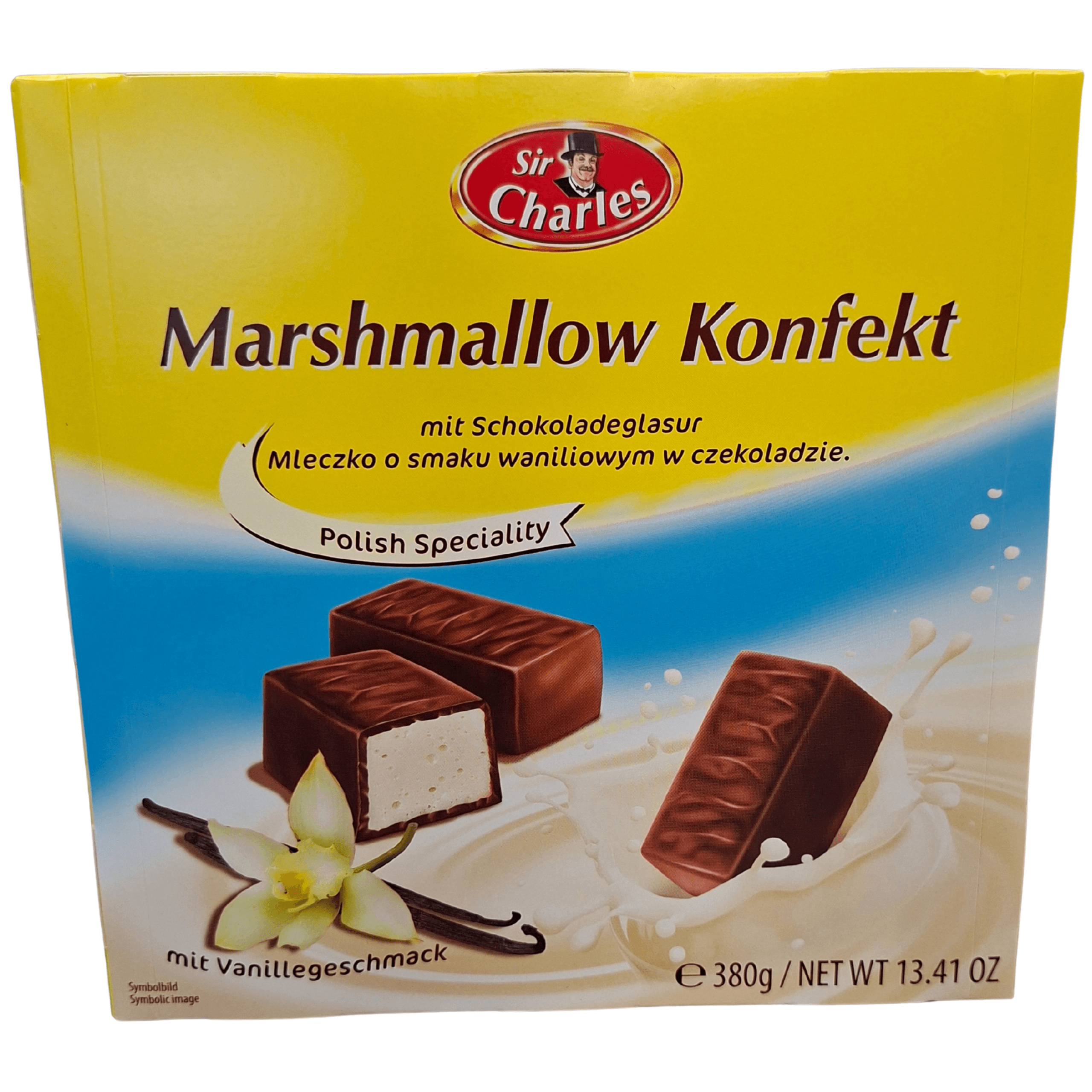 Mleczko waniliowe w czekoladzie – Sir Charles Marshmallow Konfekt – 380 g
