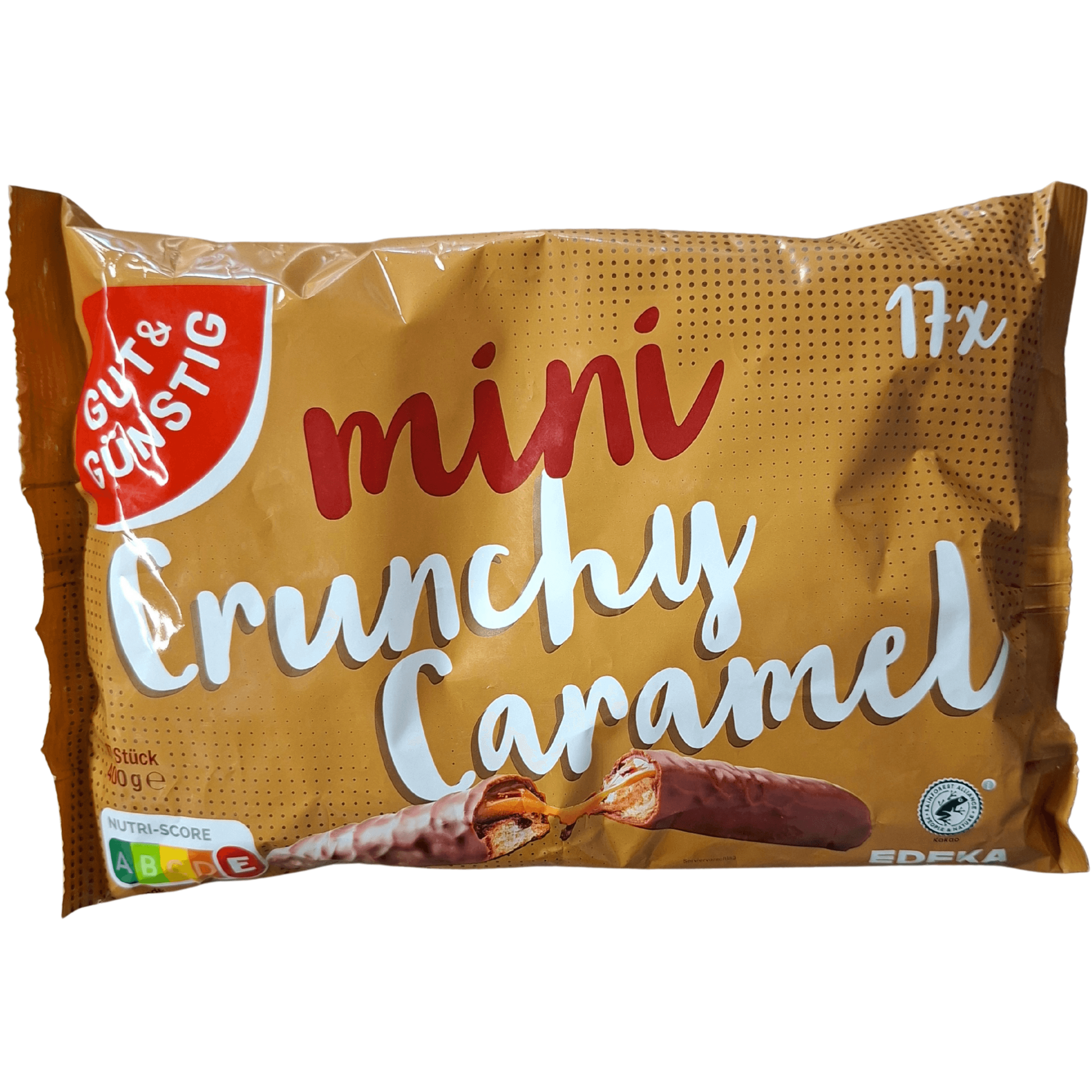 Czekoladowe Batoniki Z Chrupiącym Karmelem – Mini Crunchy Caramel 400 g