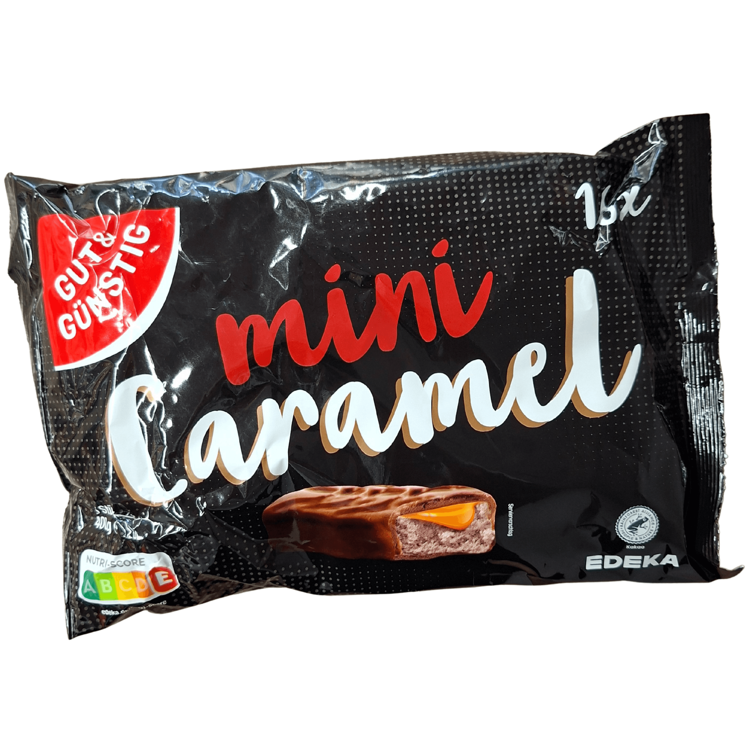 Czekoladowe Batoniki z Płynnym Karmelem – Mini Caramel 400 g