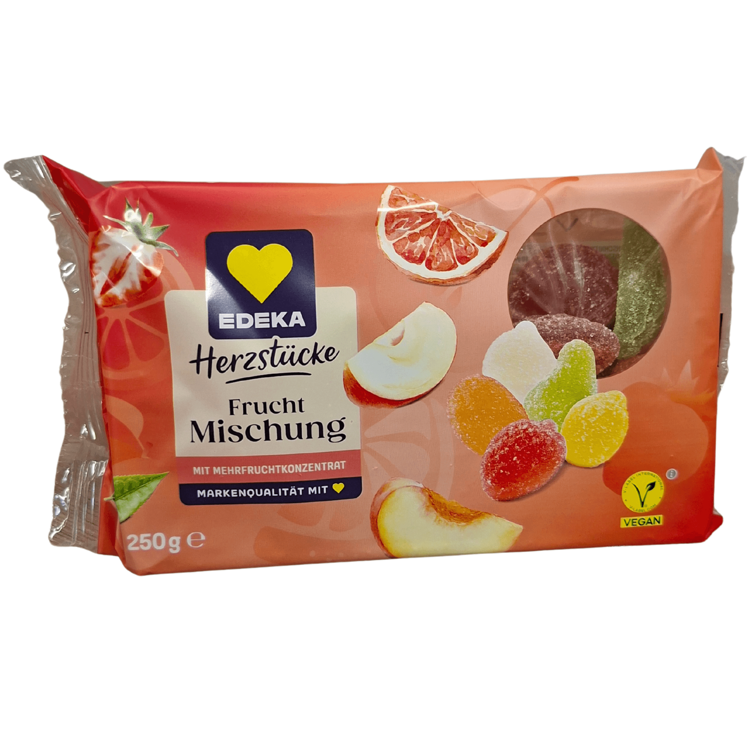 Żelki owocowe – Edeka Herzstücke Frucht Mischung – 250 g