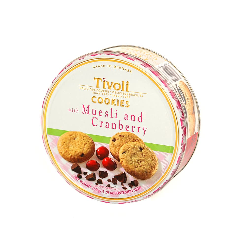 Tivoli Cookies with Muesli and Cranberry 150 g