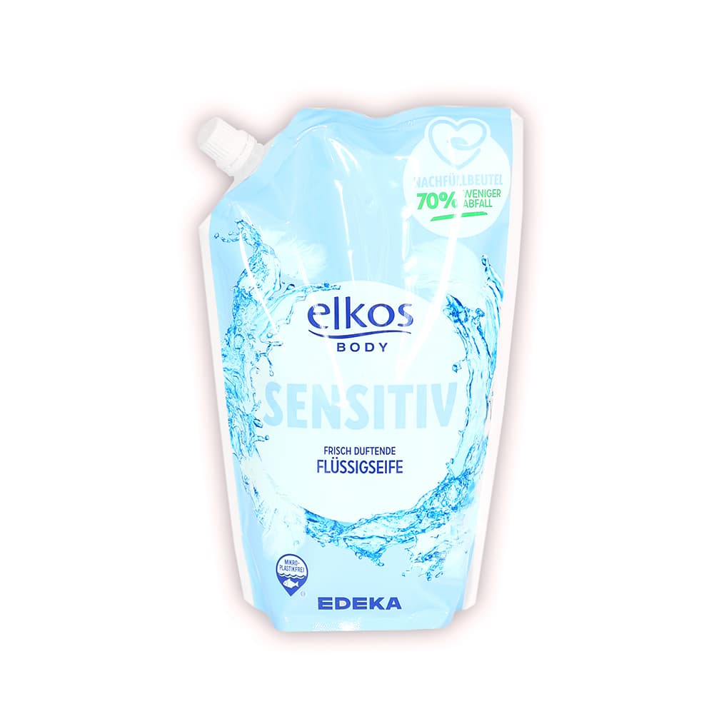Mydło w płynie Elkos Body Sensitiv – zapas 1L