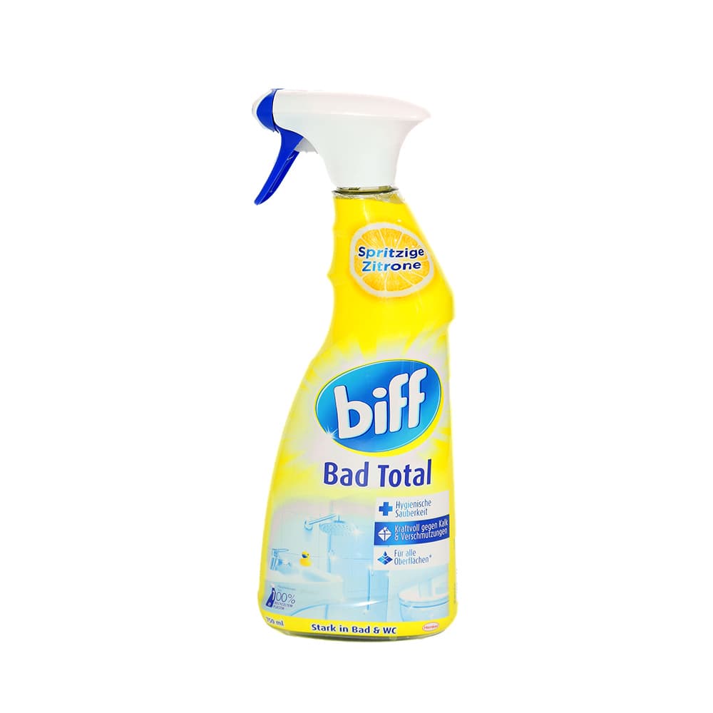 Spray do czyszczenia łazienki Biff Bad Total Cytryna 750 ml