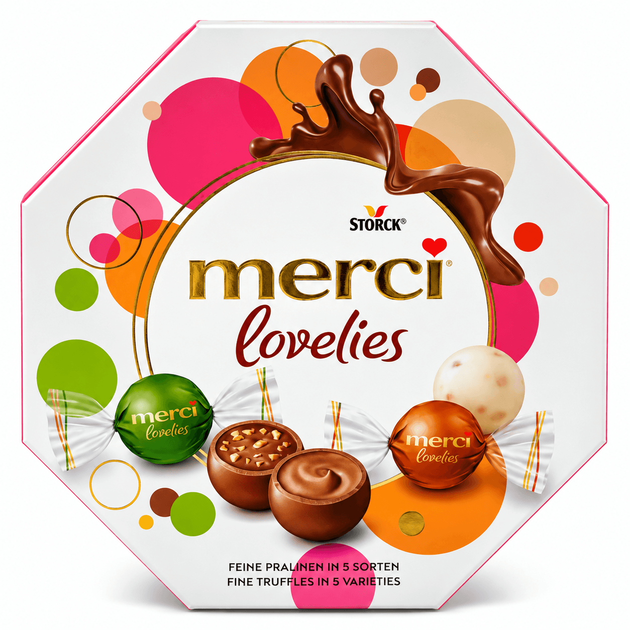 Merci Lovelies-różowe