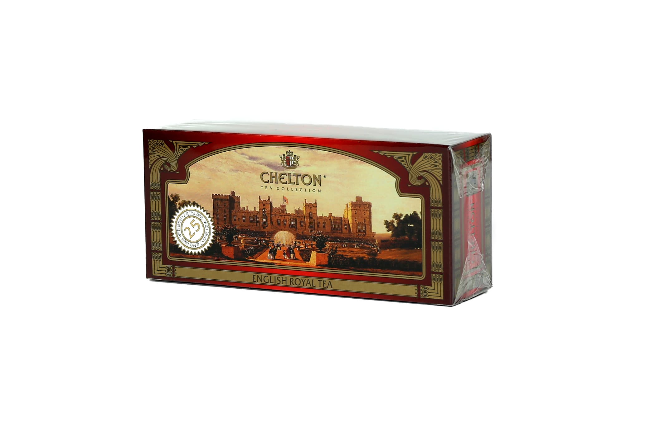 Chelton English Royal Tea – klasyczna czarna herbata 25 torbek