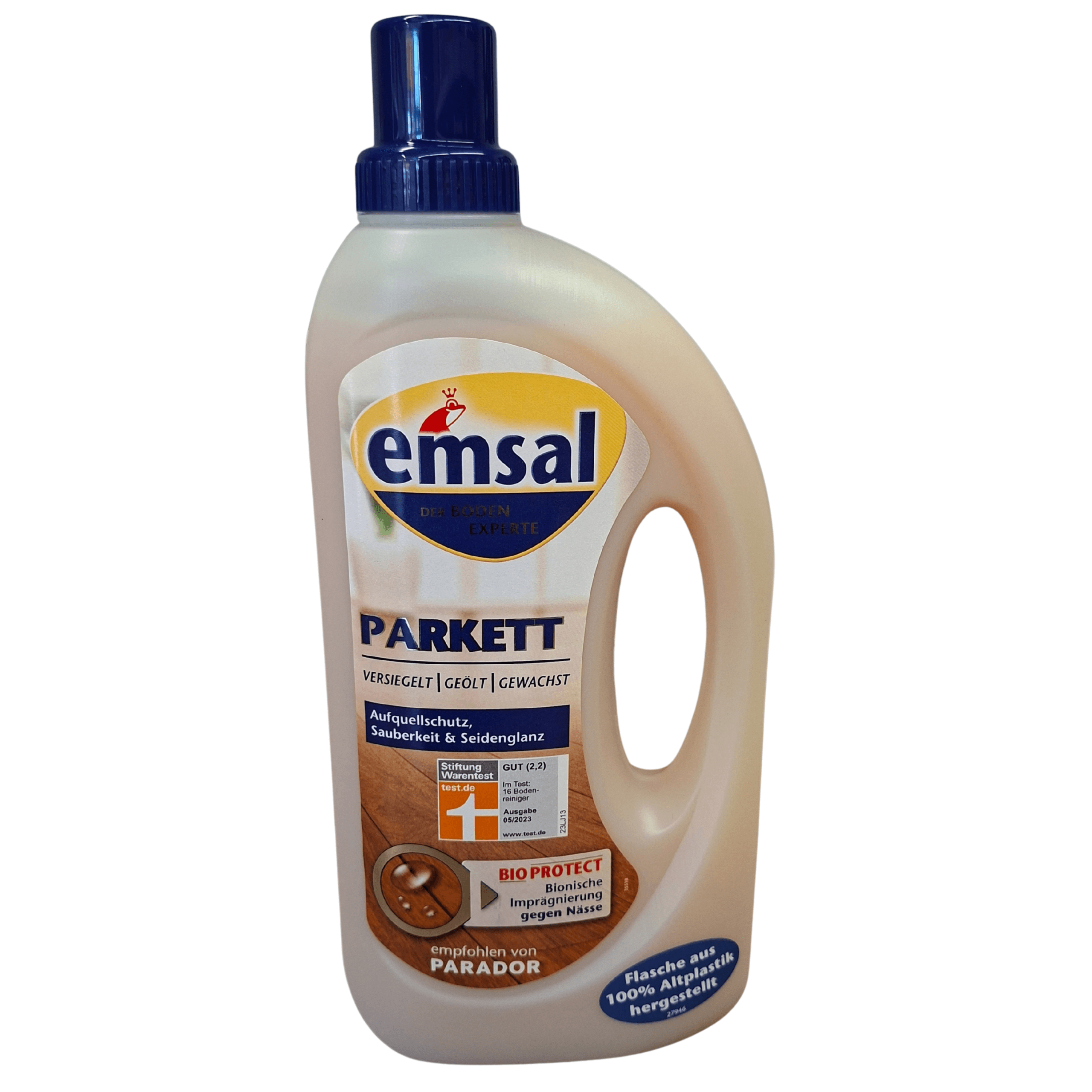 Płyn do pielęgnacji parkietu – Emsal Parkett (Versiegelt / Geölt / Gewachst) – 1 L