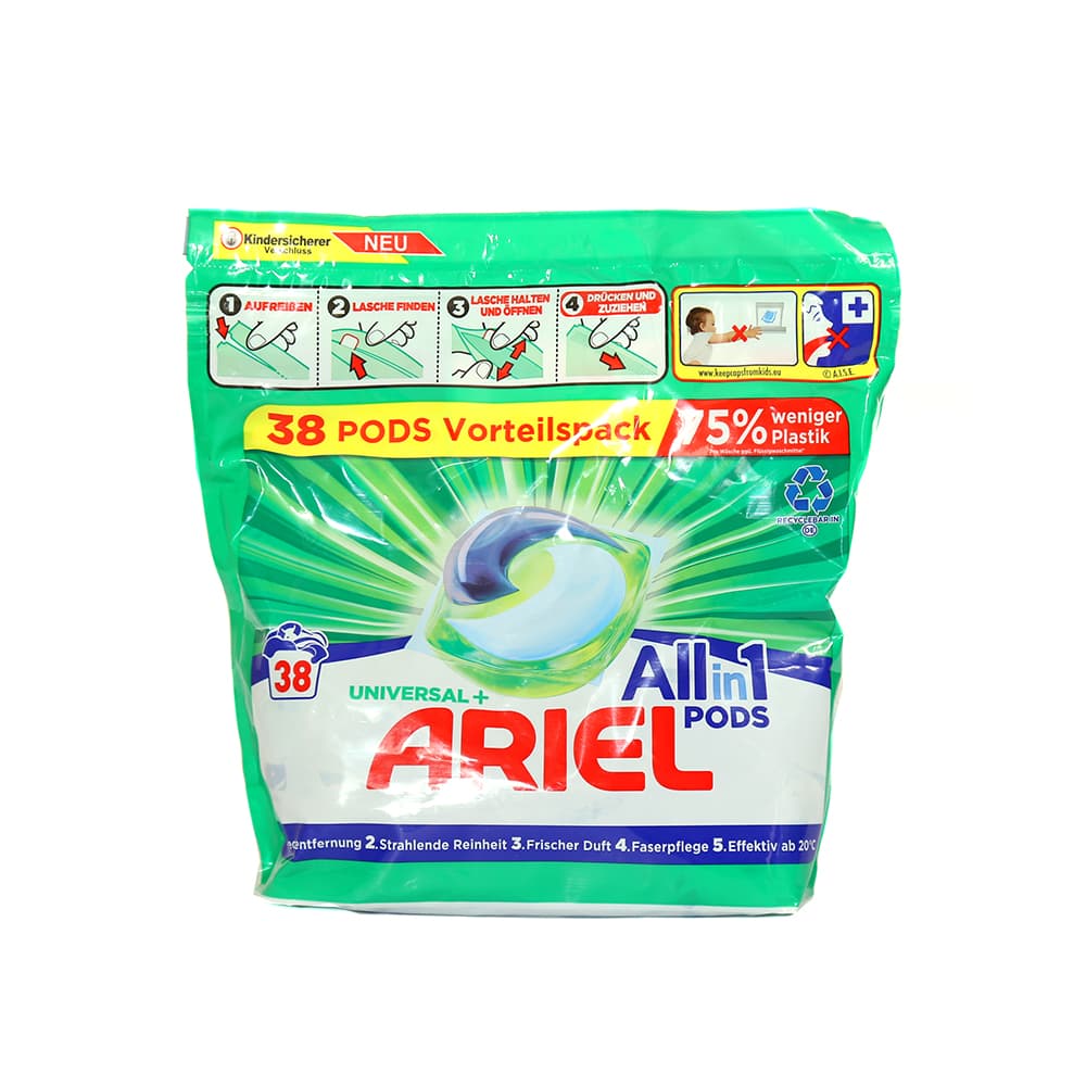 Kapsułki do prania Ariel All in 1 Pods Universal+ 38 szt.