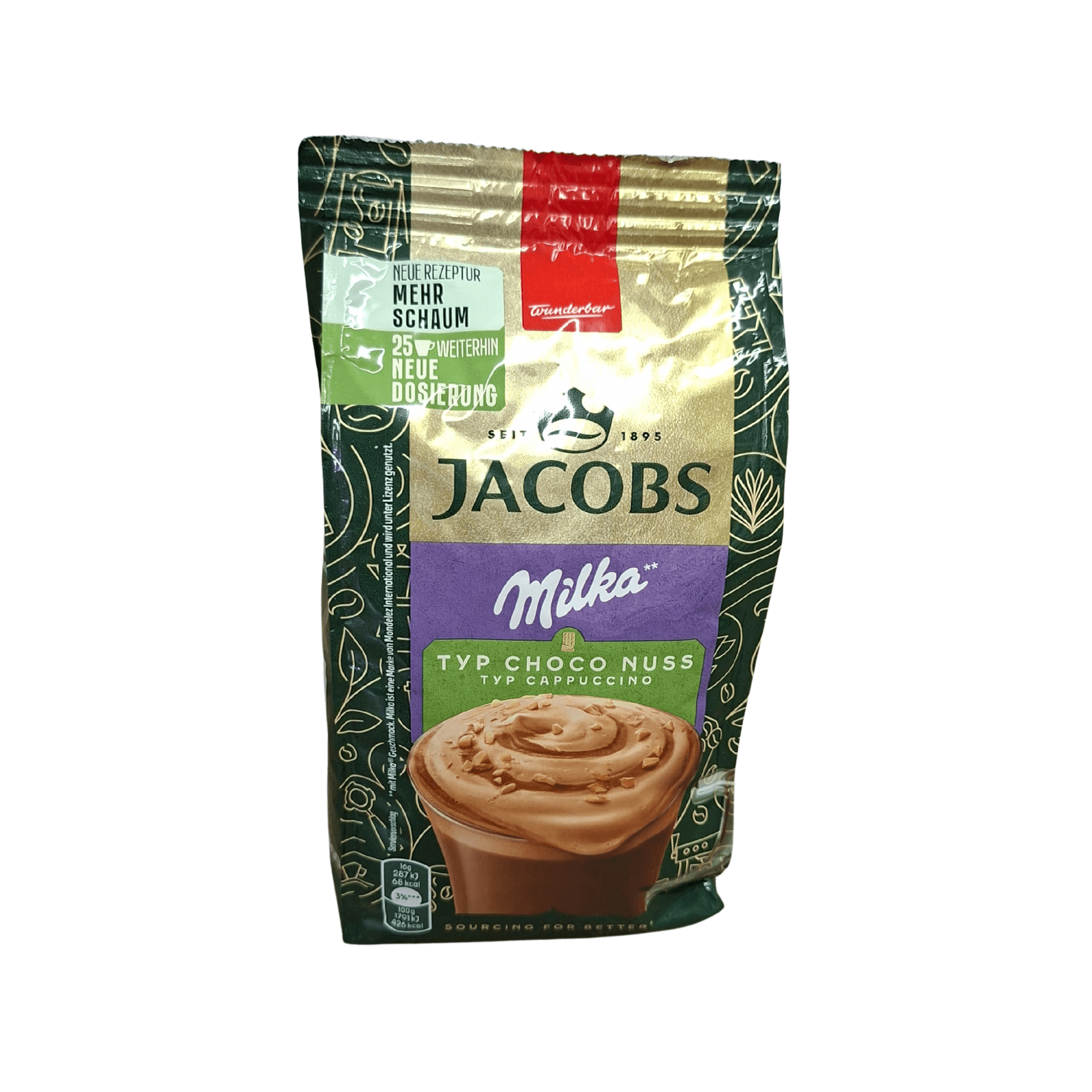 Kawa Jacobs Milka Typ Choco Nuss Cappuccino 400 g