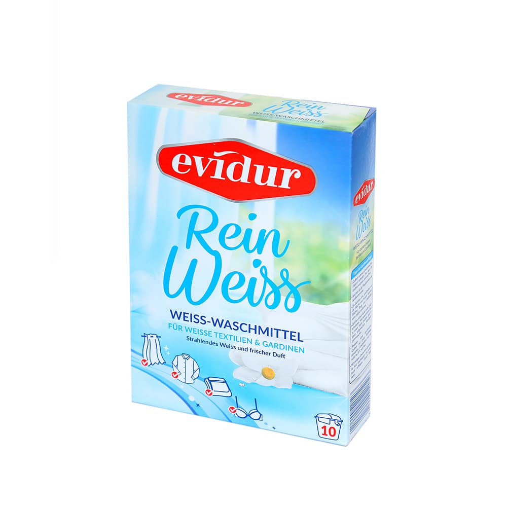 Evidur Rein Weiss – proszek do prania tkanin białych 10 prań